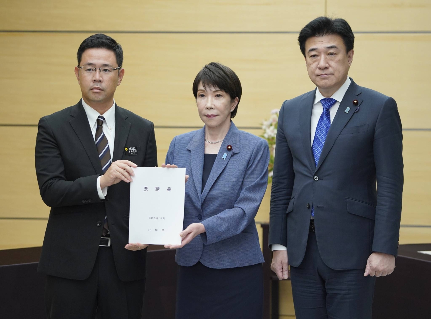 Takaichi meets with Okinawa’s Koja after U.S. Marine’s arrest over murder — Japan Times