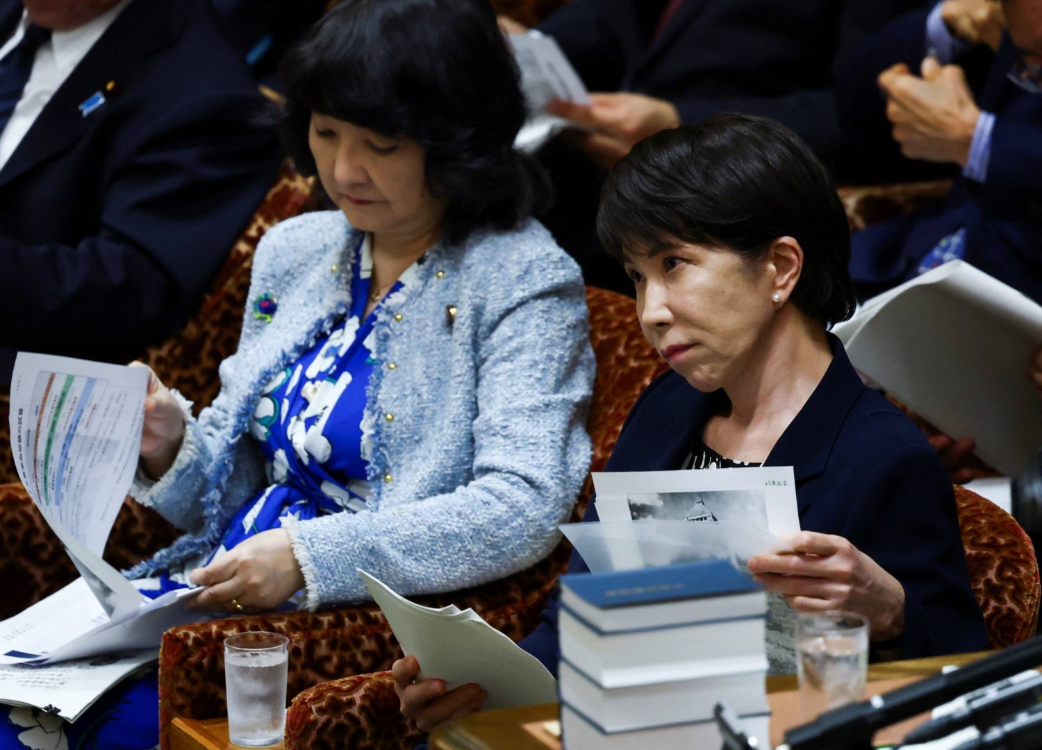 Japan’s leader says she loses hours to makeup and chores. Opinions abound. — Japan Times