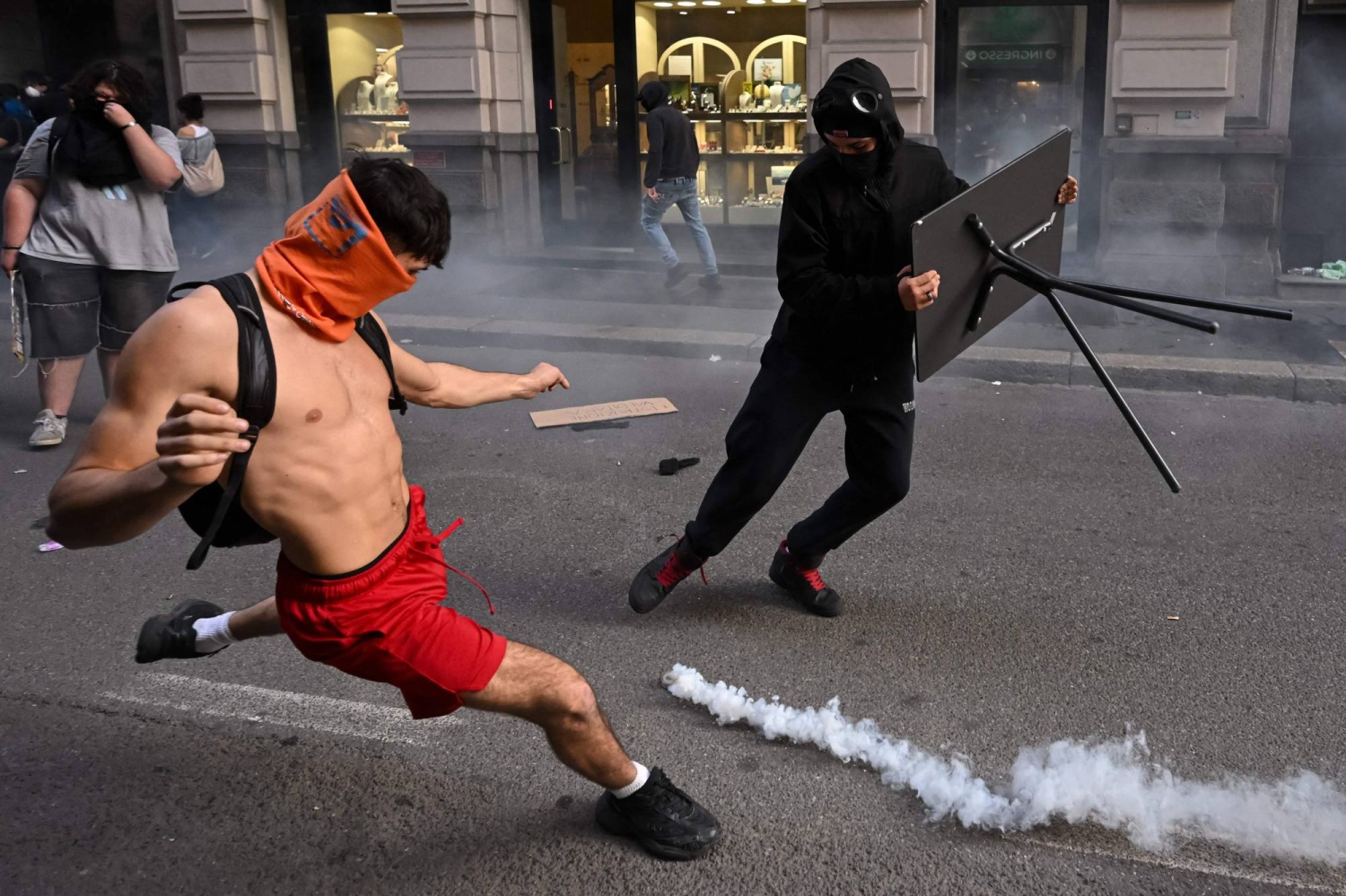  Student protests mushroom across Europe, exposing bleak views of the future  — Japan Times