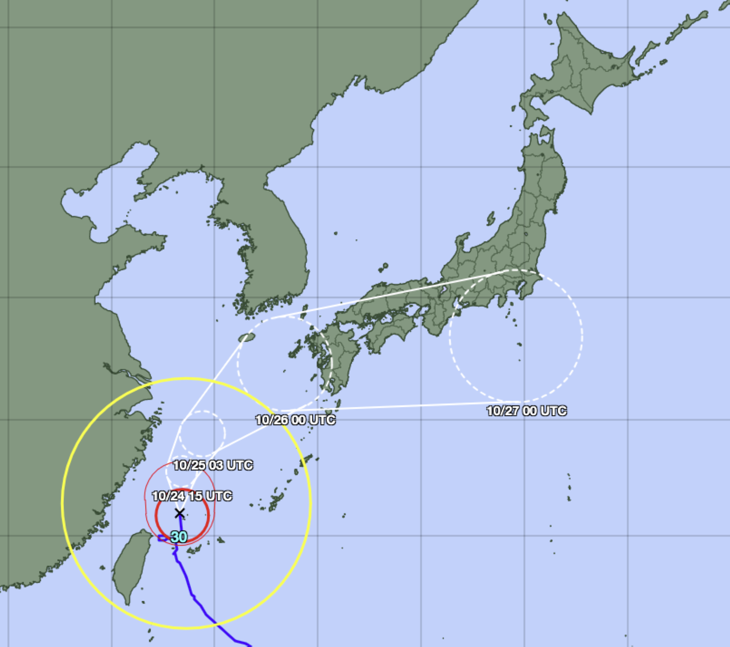 Typhoon Champi traveling north of Okinawa islands — Japan Times, Tokyo Business news