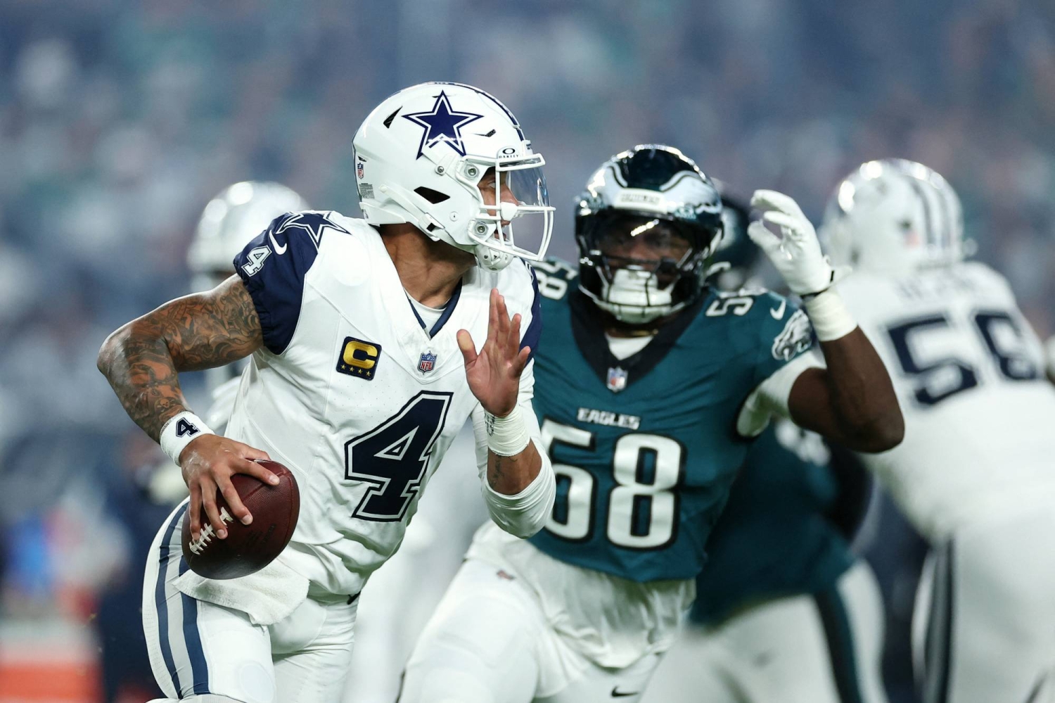  Prescott fires Cowboys to 38-21 win over plummeting Eagles  — Japan Times